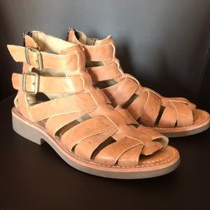 Gladiator leather sandals